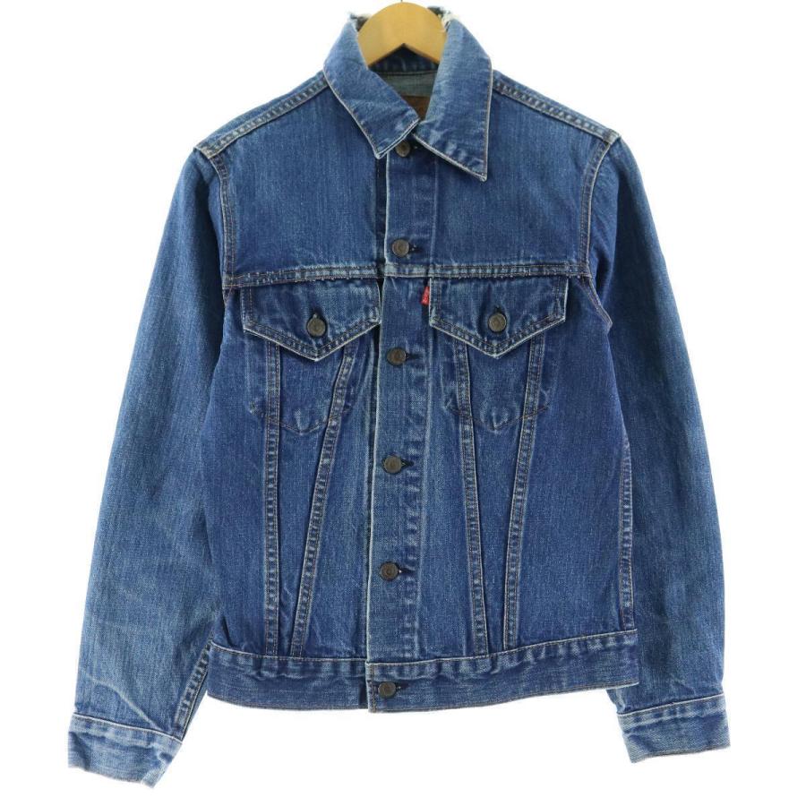 Rakuten 70年代 リーバイス Levi S 0217 ケアタグ付き デニムジャケット Gジャン Usa製 34 メンズxs ヴィンテージ Eaa 人気が高い