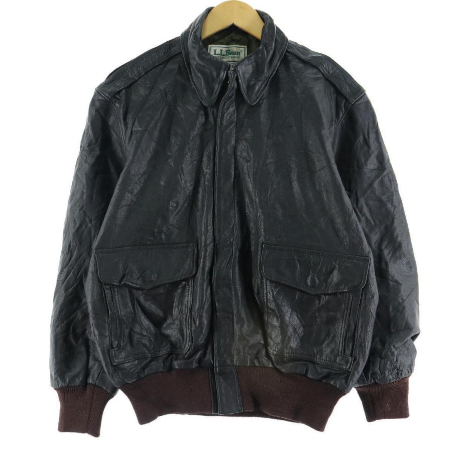 80年代 エルエルビーン L.L.Bean A-2タイプ レザーフライトジャケット USA製 38 メンズM ヴィンテージ /eaa113407  :eaa113407:古着屋JAM - 通販 - Yahoo!ショッピング