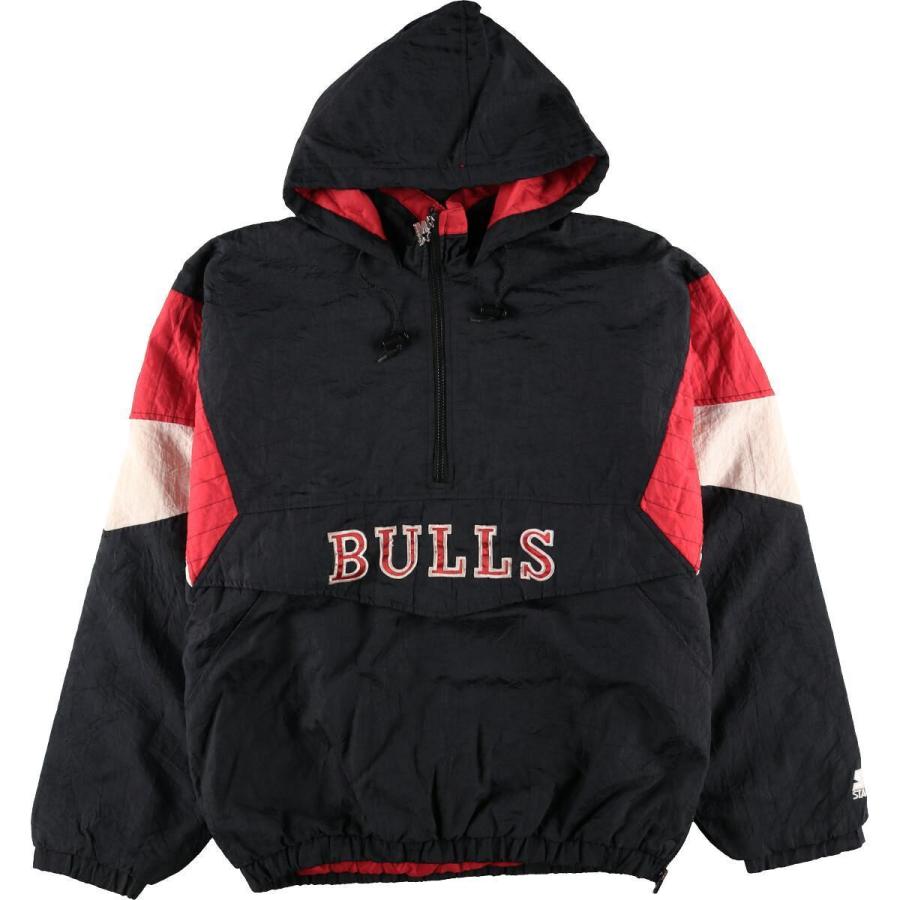 90年代 スターター Starter NBA CHICAGO BULLS シカゴブルズ フード