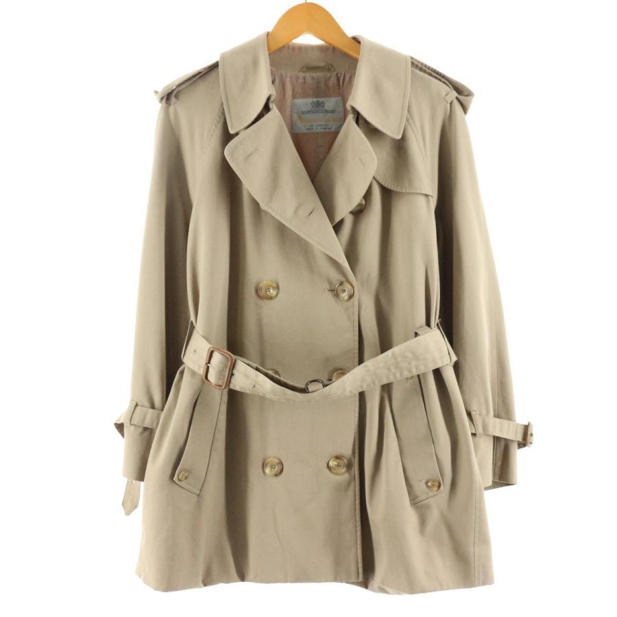アクアスキュータム Aquascutum トレンチコート レディースm Eaa Eaa 古着屋jam 通販 Yahoo ショッピング