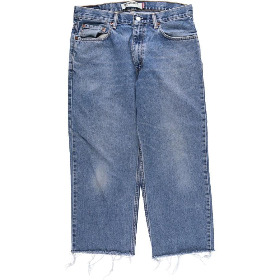 Jamリメイク 裾カット リーバイス Levi S 550 Relaxed Fit ジーンズ デニムパンツ メンズw34 Eaa1255 Eaa1255 古着屋jam 通販 Yahoo ショッピング