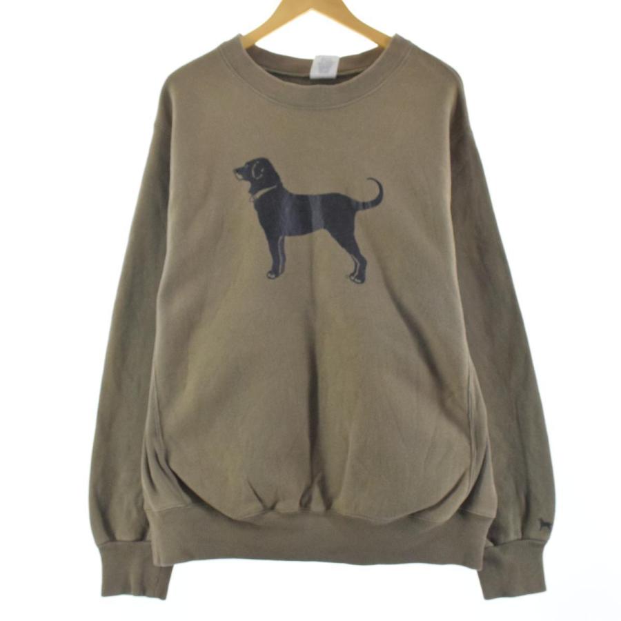 The Black Dog 両面プリント 犬柄 アニマルプリントスウェット トレーナー フリーサイズ Eaa129861 Eaa129861 古着屋jam 通販 Yahoo ショッピング