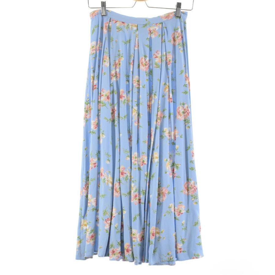 80年代 ローラアシュレイ Laura Ashley レーヨン ロング プリーツスカート 英国製 レディースl ヴィンテージ Eaa1310 Eaa1310 古着屋jam 通販 Yahoo ショッピング