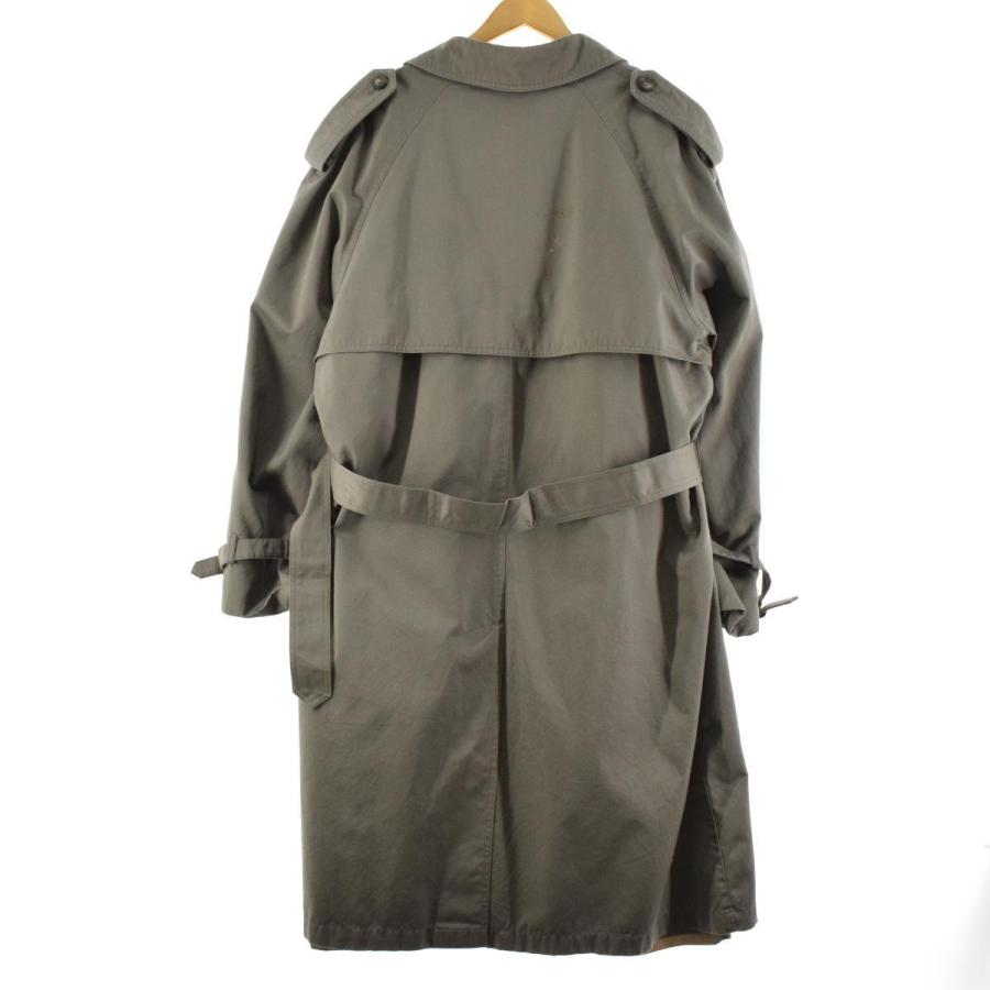 中古 ローレンラルフローレン Lauren Ralph トレンチコート シングル ベルト ライナー付 42 S ベージュ Nm メンズ 21最新作