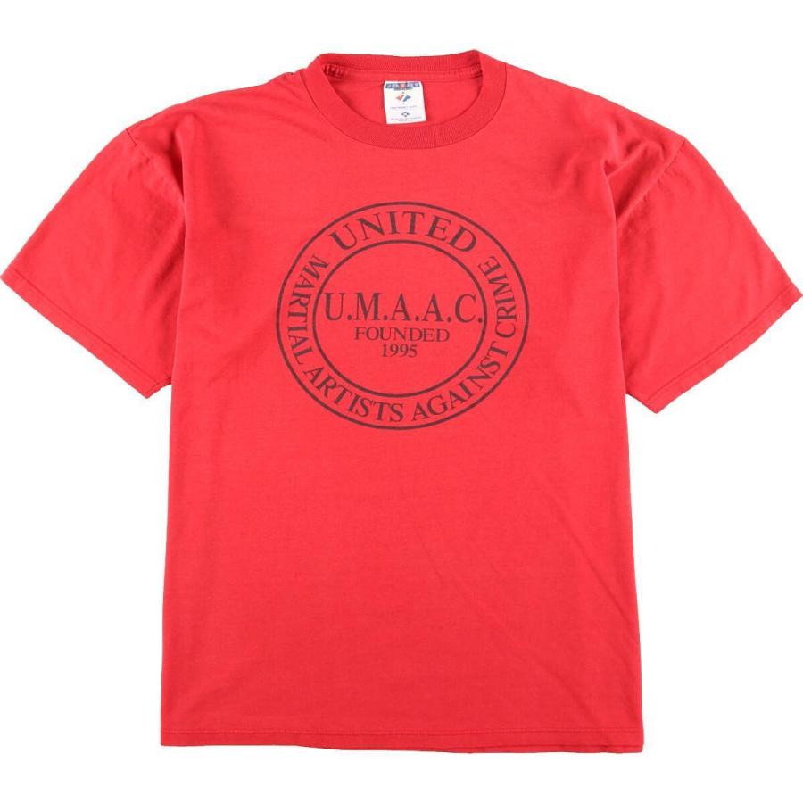90年代 ジャージーズ Jerzees 両面プリントTシャツ USA製 メンズXL 