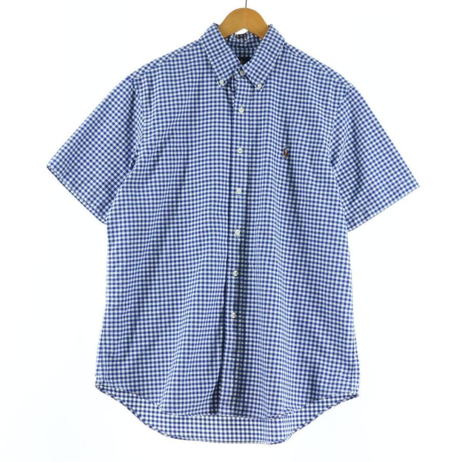 ラルフローレン Ralph Lauren ギンガムチェック 半袖 ボタンダウン
