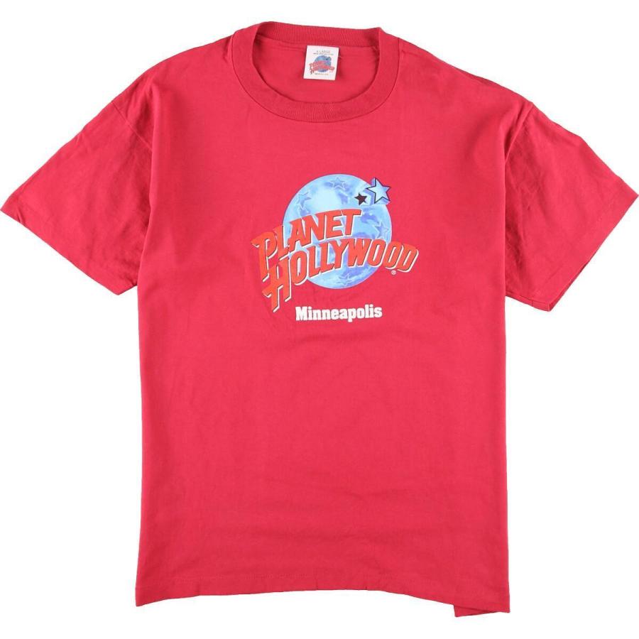 有名な 90年代 プラネットハリウッド tシャツ 古着 ヴィンテージ tdh