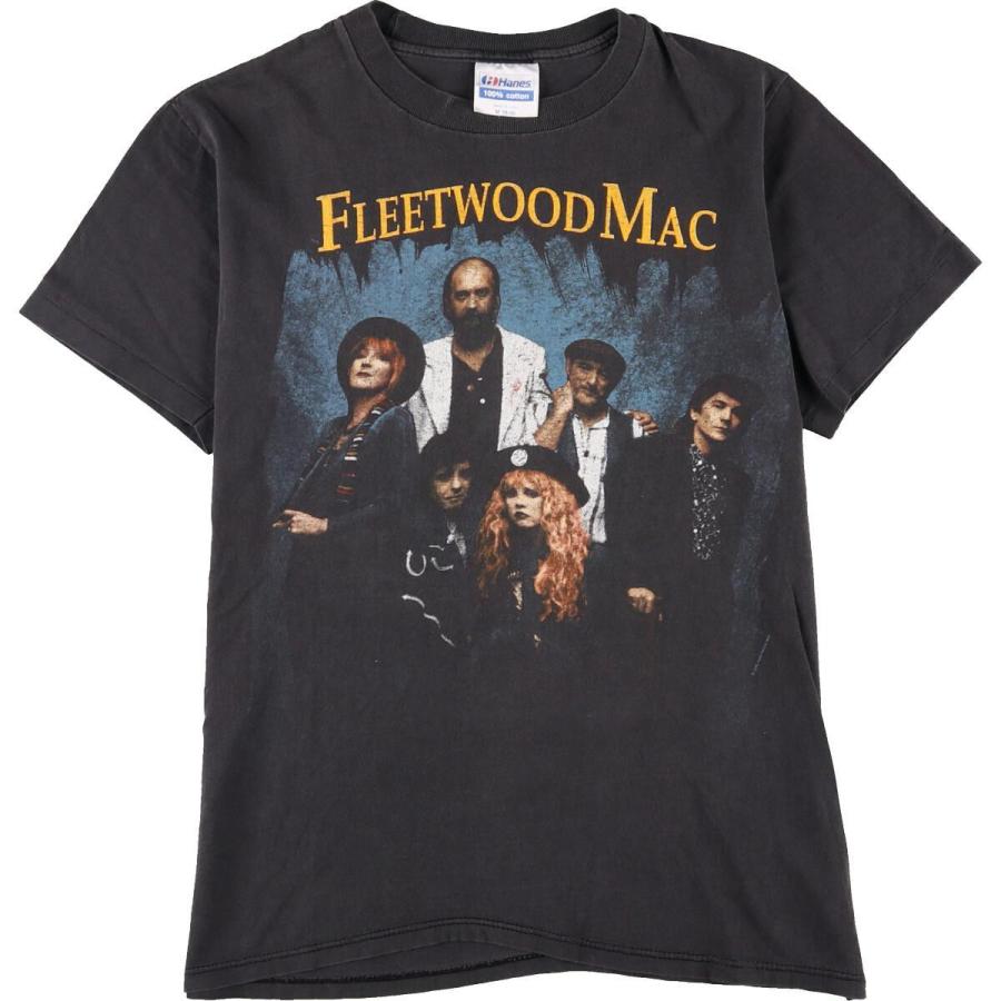 『2年保証』 USA製 バンドTシャツ フリートウッドマック MAC FLEETWOOD Hanes ヘインズ 90年代 メンズS /eaa165367 ヴィンテージ 半袖