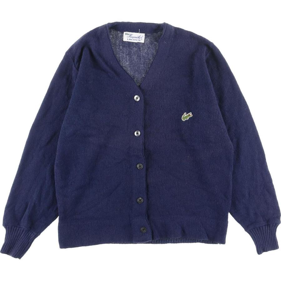 70年代 ラコステ Lacoste Haymaker アクリルニットカーディガン レディースm ヴィンテージ Eaa Eaa 古着屋jam 通販 Yahoo ショッピング