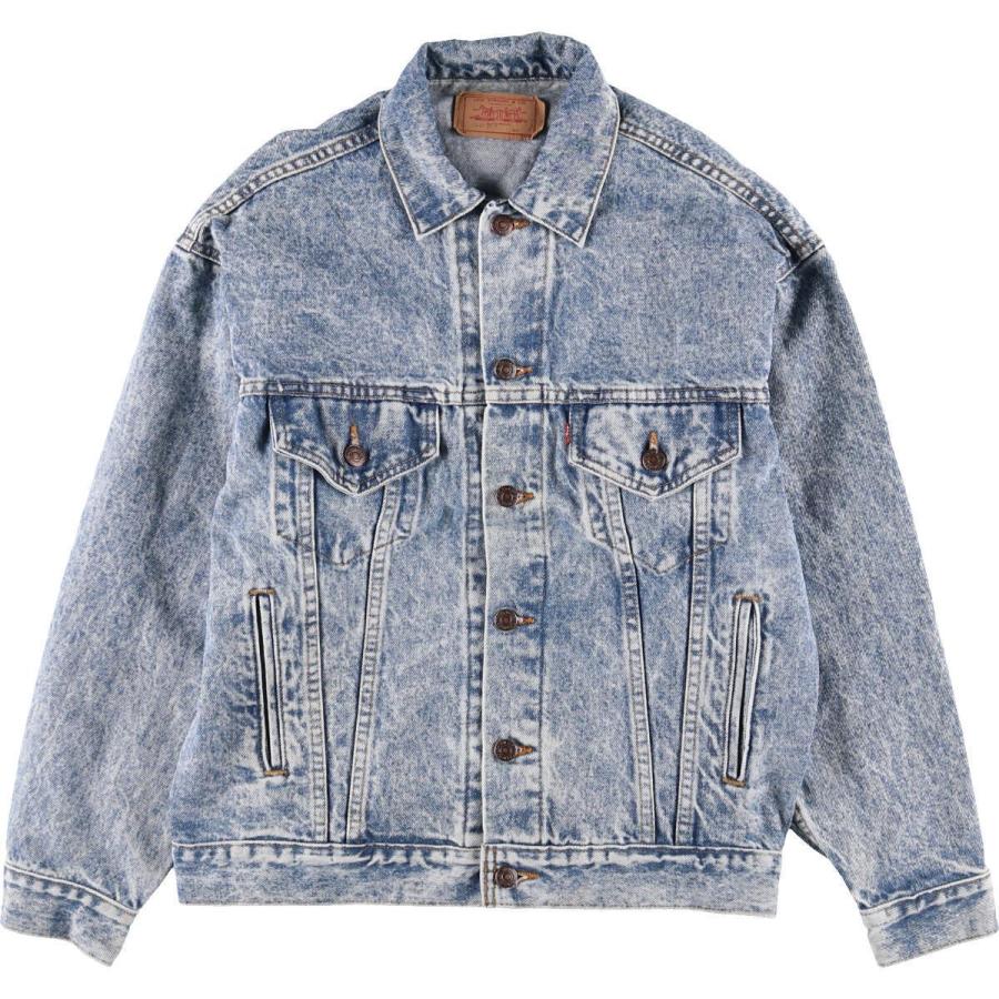 新発売 リーバイス Levi's デニムジャケット Gジャン ケミカル