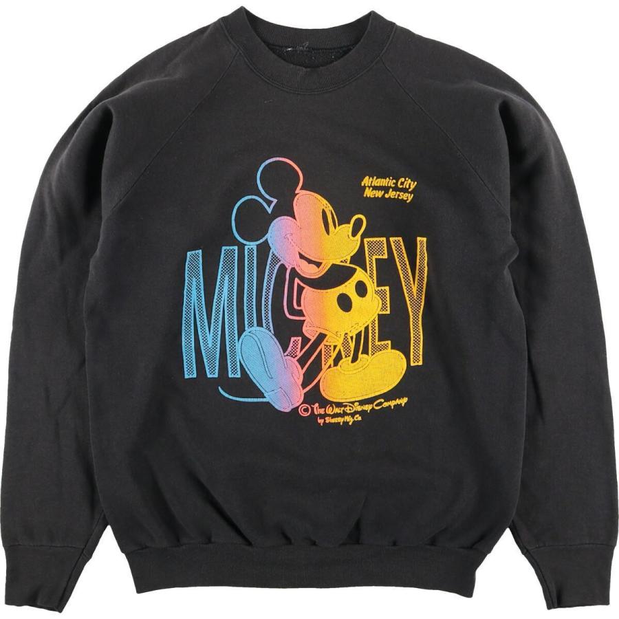 古着 Mickey Mouse ミッキーマウス キャラクタースウェットシャツ トレーナー レディースl Eaa Eaa 古着屋jam 通販 Yahoo ショッピング