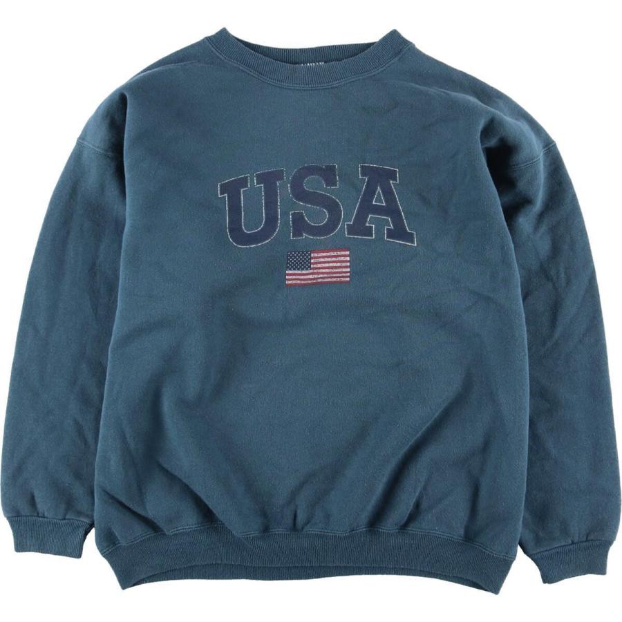 90年代 ヘインズ Hanes ロゴスウェット トレーナー USA製 メンズS