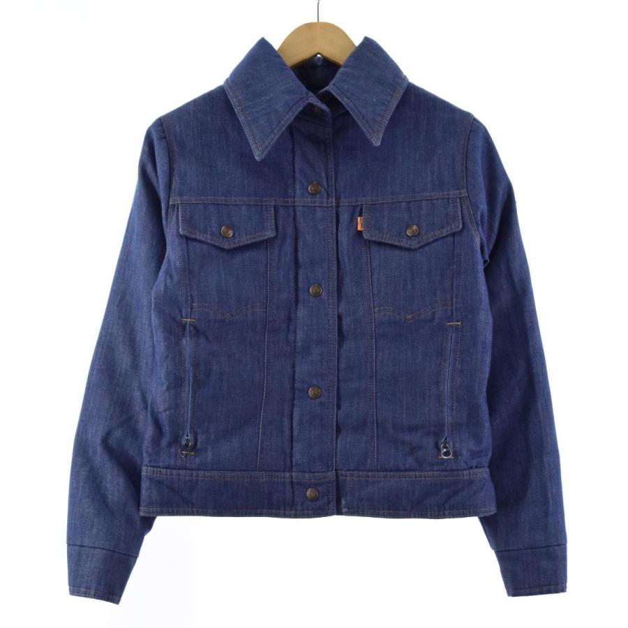 古着 70年代 リーバイス Levi's SKI スキー 中綿入り デニムジャケット