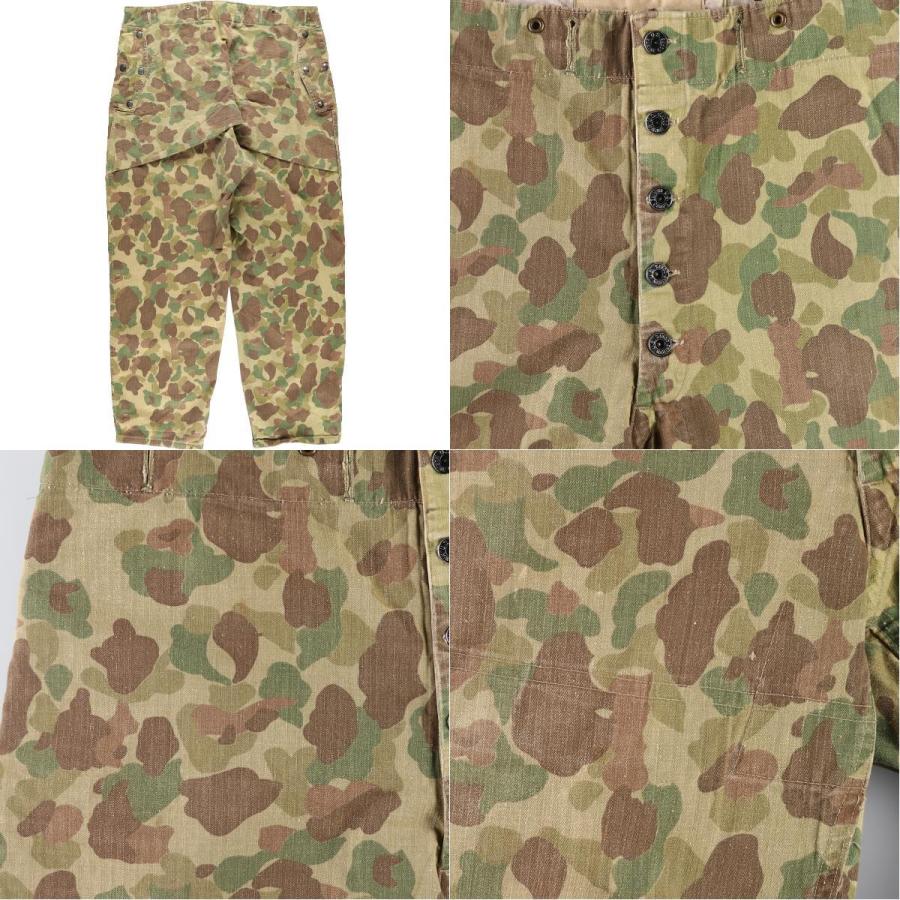 古着 40年代 米軍実品 USMC P-44 HBT ヘリンボーンツイル ダック