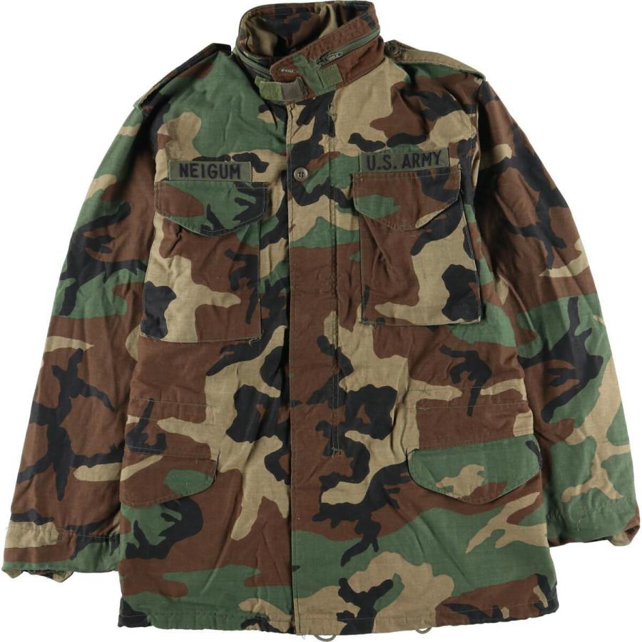 古着 85年納品 米軍実品 U.S.ARMY ウッドランドカモ 迷彩柄 M-65