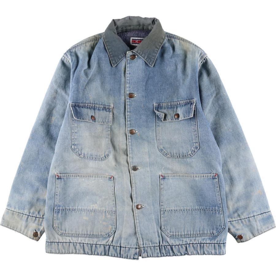 古着 雰囲気系 80年代 ビッグマック Big Mac デニムカバーオール メンズl ヴィンテージ Eaa Eaa 古着屋jam 通販 Yahoo ショッピング