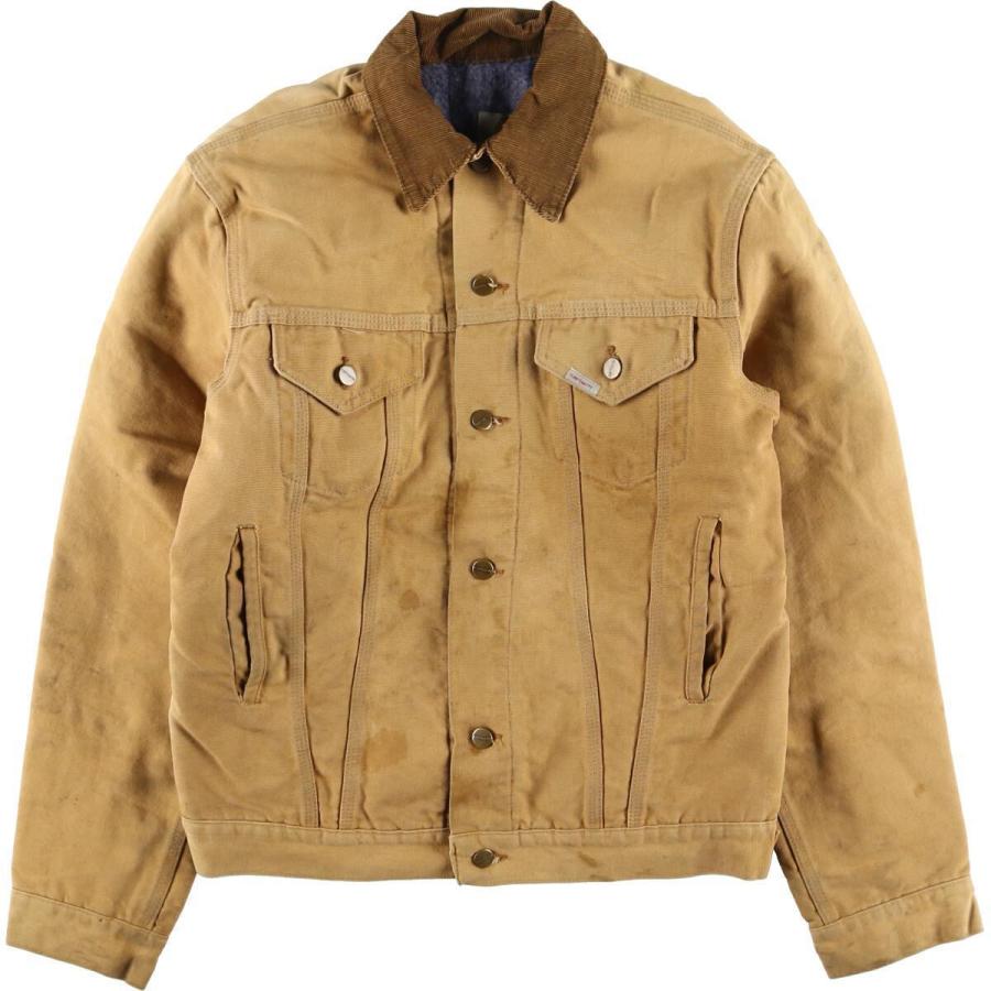 古着 ヴィンテージ Usa製 70年代 メンズファッション カーハート Carhartt Gジャンタイプ ダック地ワーク