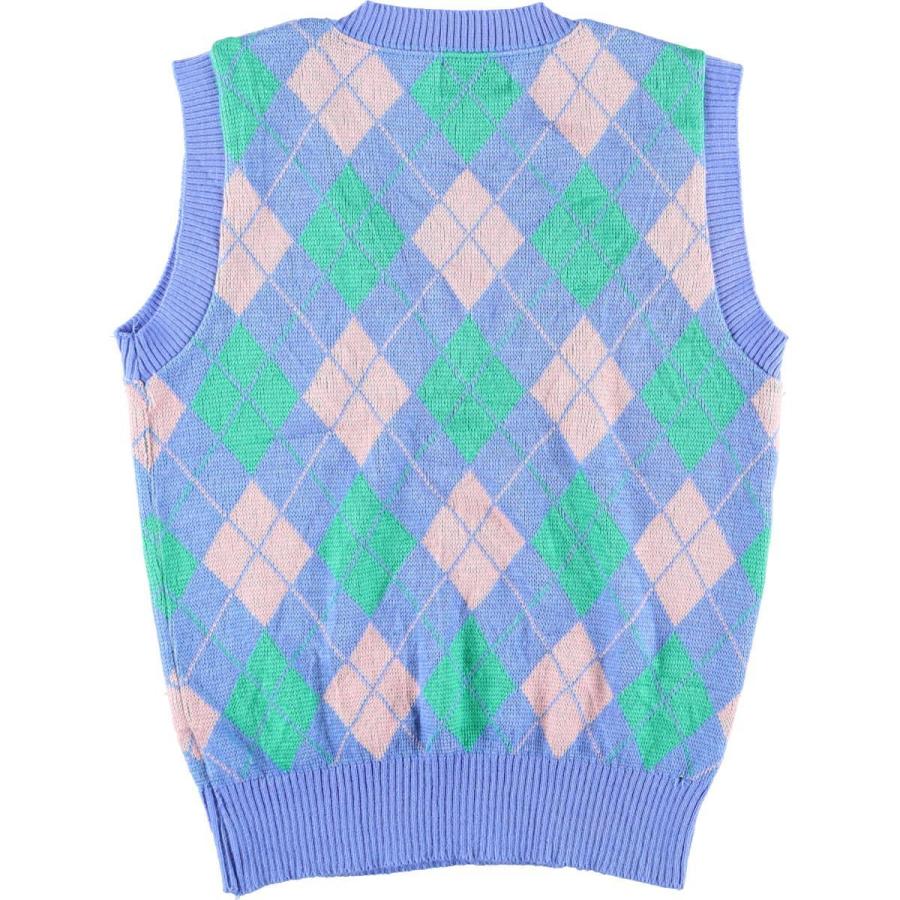 古着 80年代 ラコステ Lacoste Izod Sports Vネック アーガイル柄 アクリルニットベスト レディースs ヴィンテージ Eaa 肌触りがいい