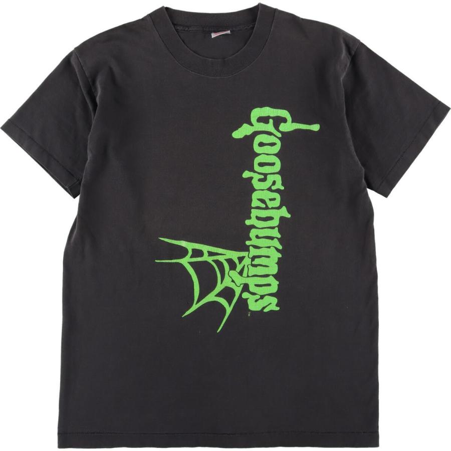 アニメショート 古着 90年代 フルーツオブザルーム Goosebumps ミステリー グースバンプス 映画 ムービーtシャツ Usa製 メンズl ヴィンテージ Eaa Www Southshorehomesinc Com