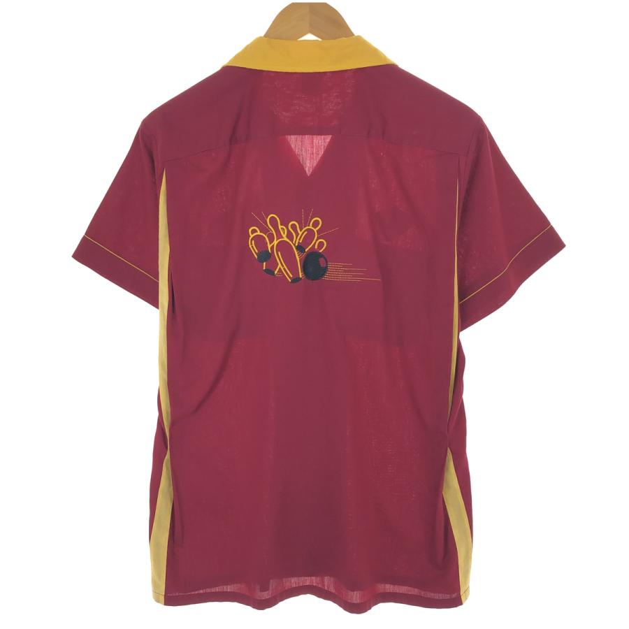 USA製 Hilton 70's vintage ボウリングシャツ 古着 70年代 ヒルトン HILTON ボウリングシャツ USA製 メンズM相当