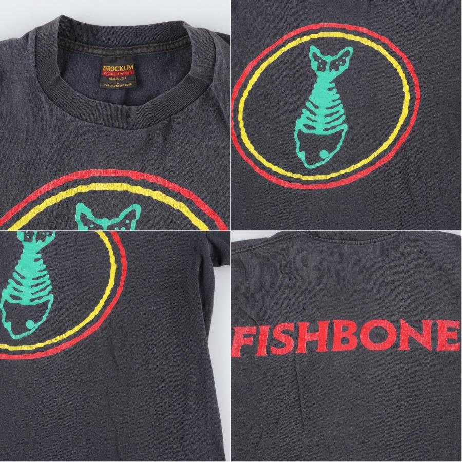 古着 90年代 BROCKUM FISHBONE フィッシュボーン バンドTシャツ USA製 