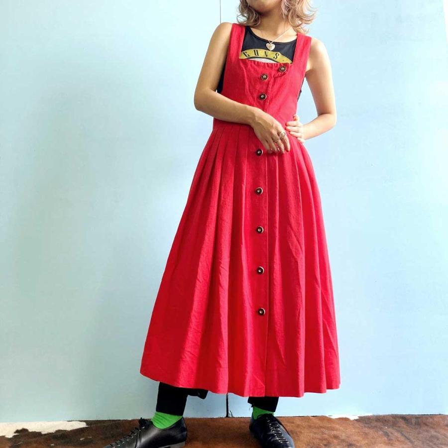 古着 W ノースリーブ チロル ワンピース レディースs Eaa Eaa 古着屋jam 通販 Yahoo ショッピング