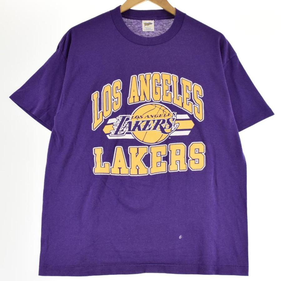 古着 80年代 TRENCH NBA LOS ANGELES LAKERS ロサンゼルスレイカーズ