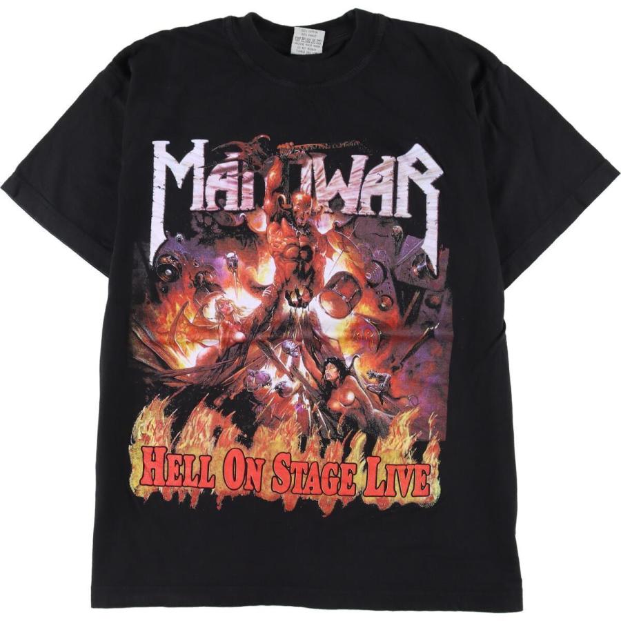 古着 Manowar マノウォー バンドtシャツ バンt メンズs Eaa Eaa 古着屋jam 通販 Yahoo ショッピング