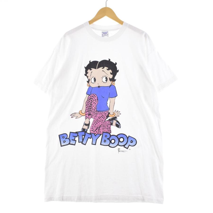 古着 90年代 COLLEGE WARE U-S-A BETTY BOOP ベティブープ