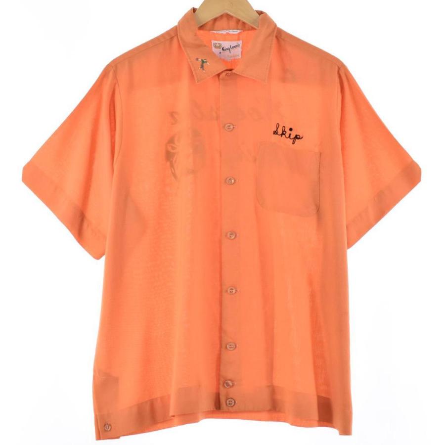 King Louie（キングルイ） 古着 50〜60年代 バックフロッキープリント