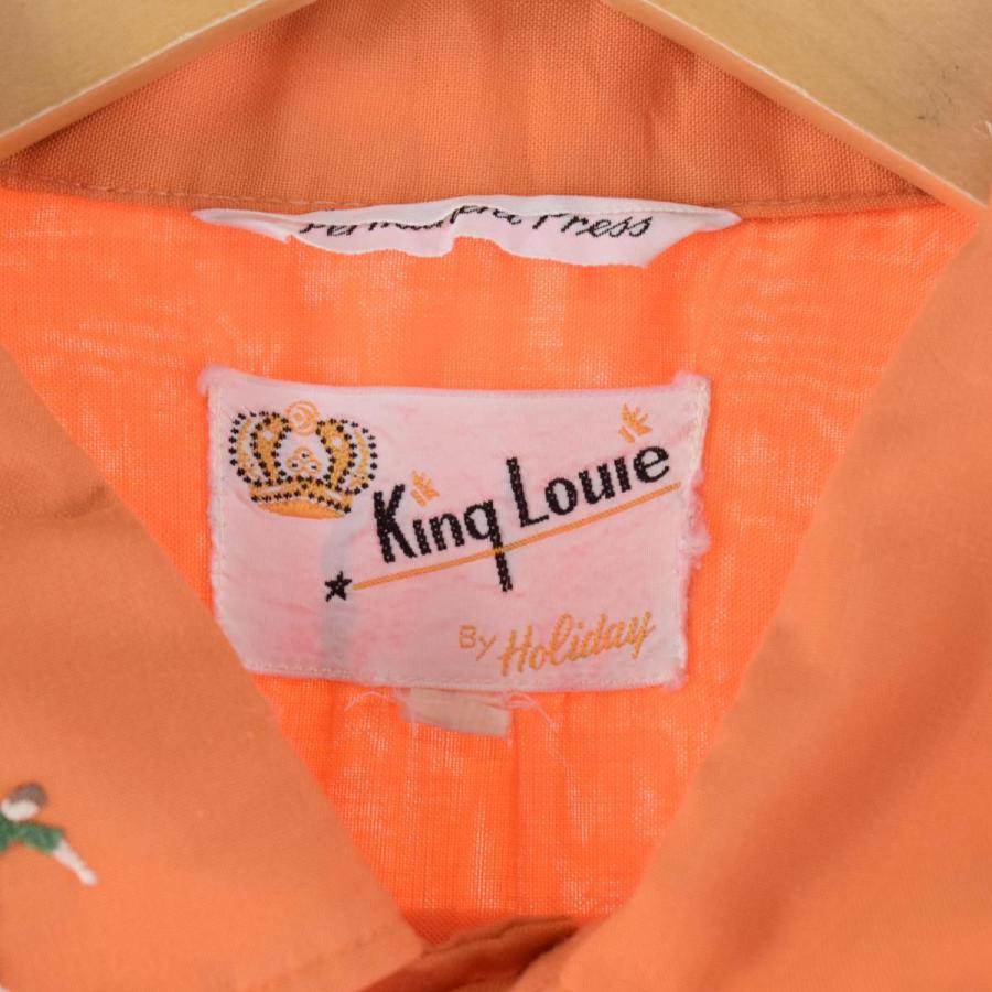 King Louie（キングルイ） 古着 50〜60年代 バックフロッキープリント