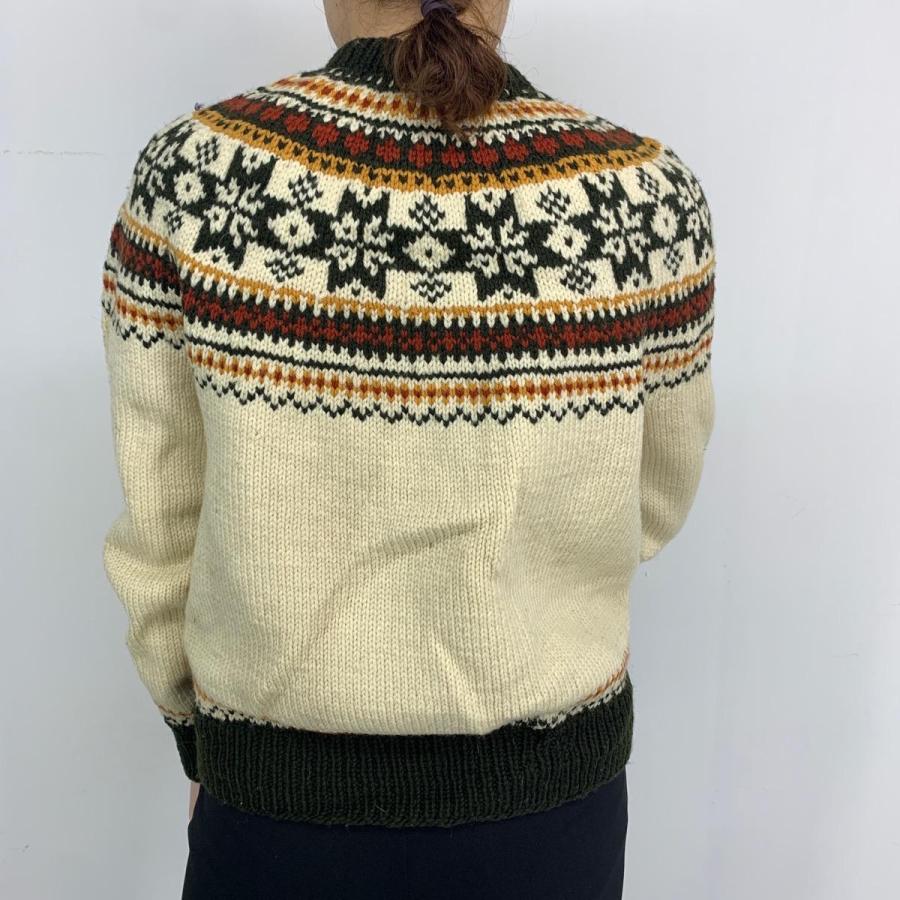 古着 Scandinavian Sweater Makers ノルディック ウールニット