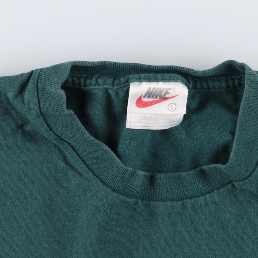 古着 90年代 ナイキ NIKE ワンポイントロゴTシャツ USA製 メンズL