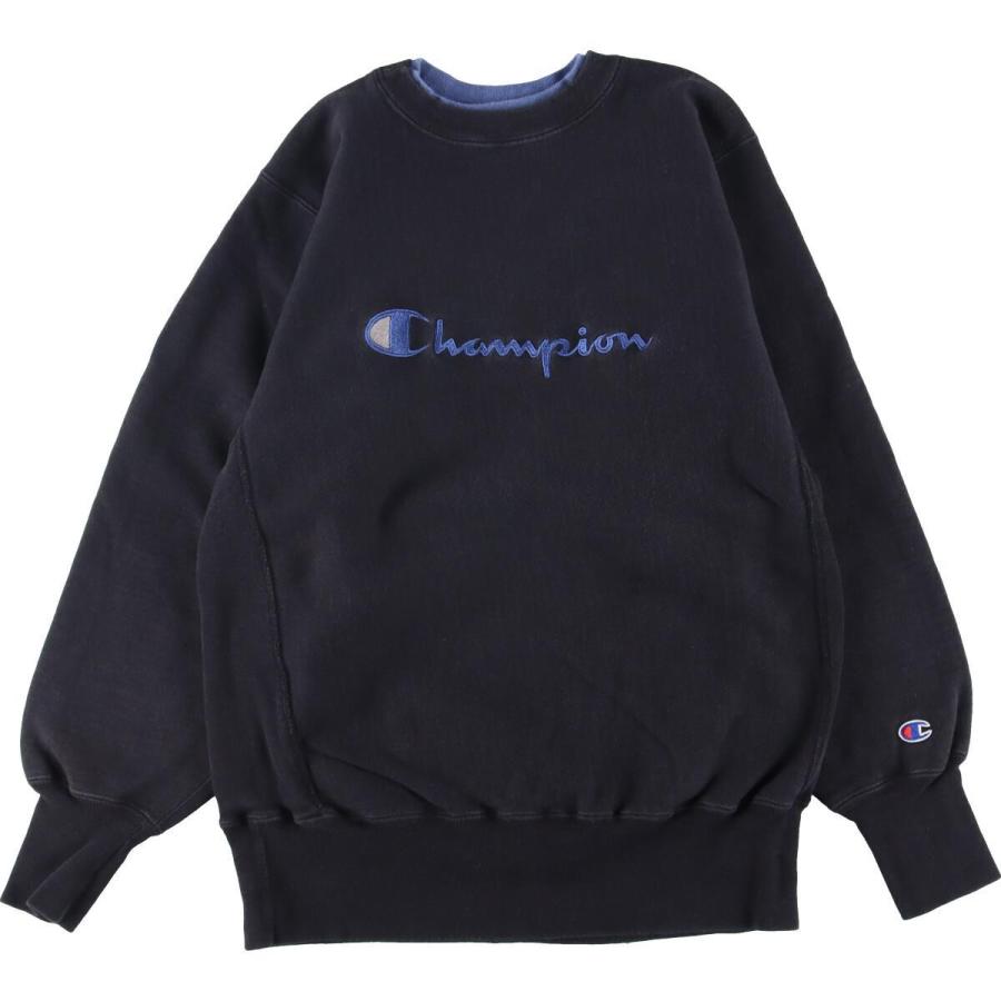 90年代 チャンピオン Champion リバースウィーブ 刺繍タグ レイヤード
