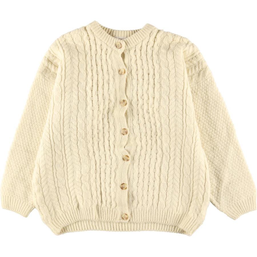 古着 Highland Home Industries フィッシャーマンアランニット