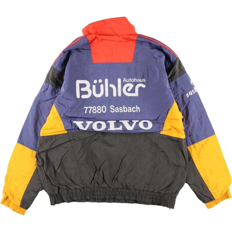 古着 80~90年代 アディダス adidas ハーフジップ ナイロンプルオーバー