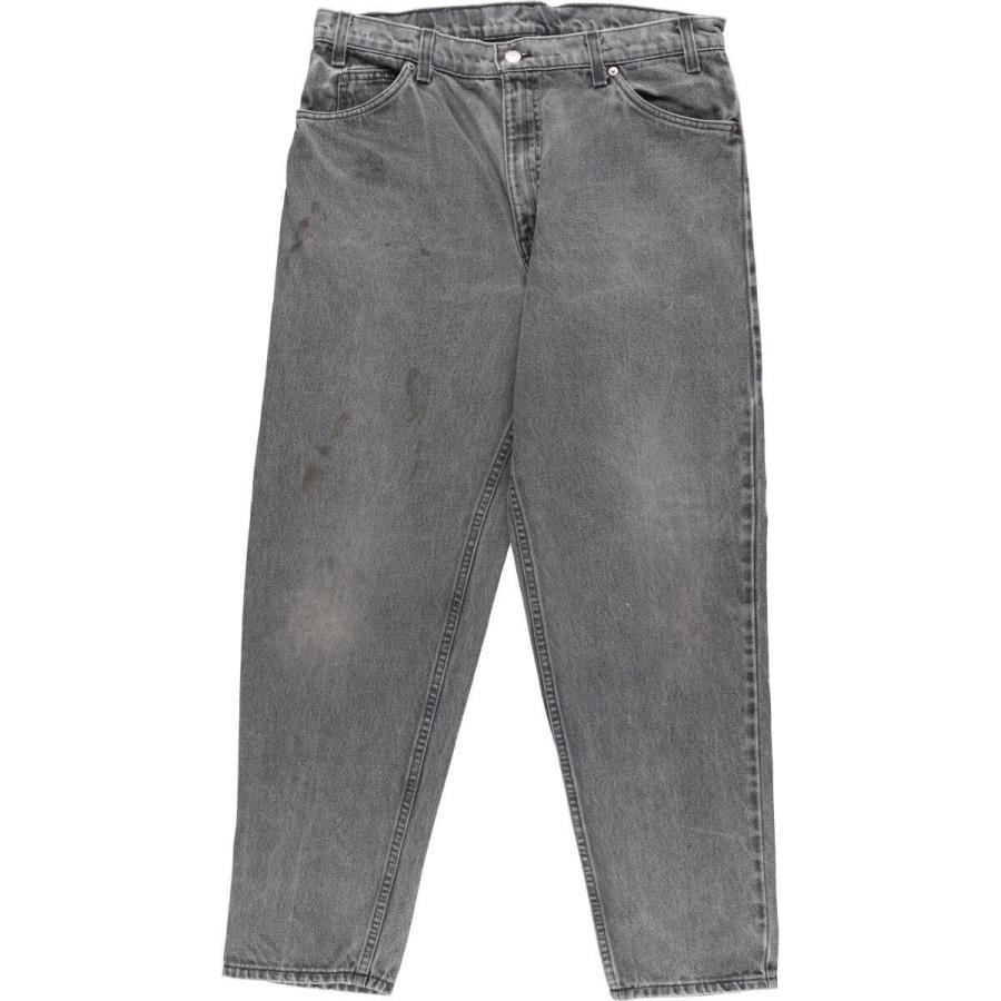 古着 90年代 リーバイス Levi's 550 ブラックジーンズ テーパード
