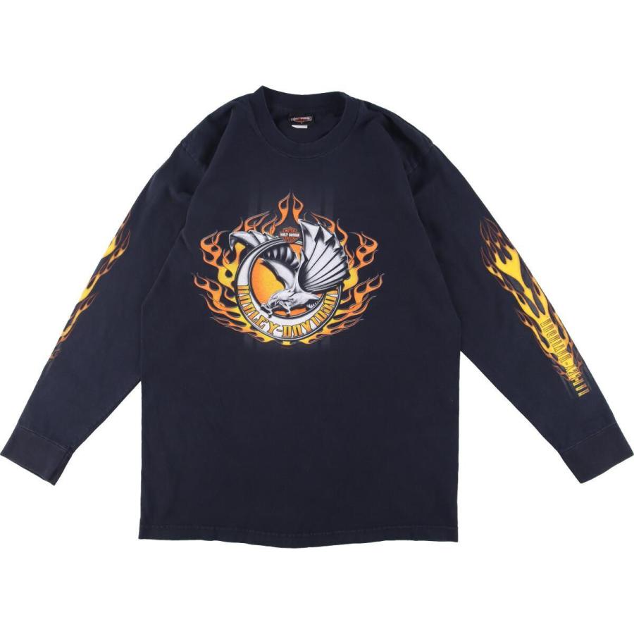 SALE／72%OFF】 ハーレーダビッドソ ファイヤーパターン ロンT