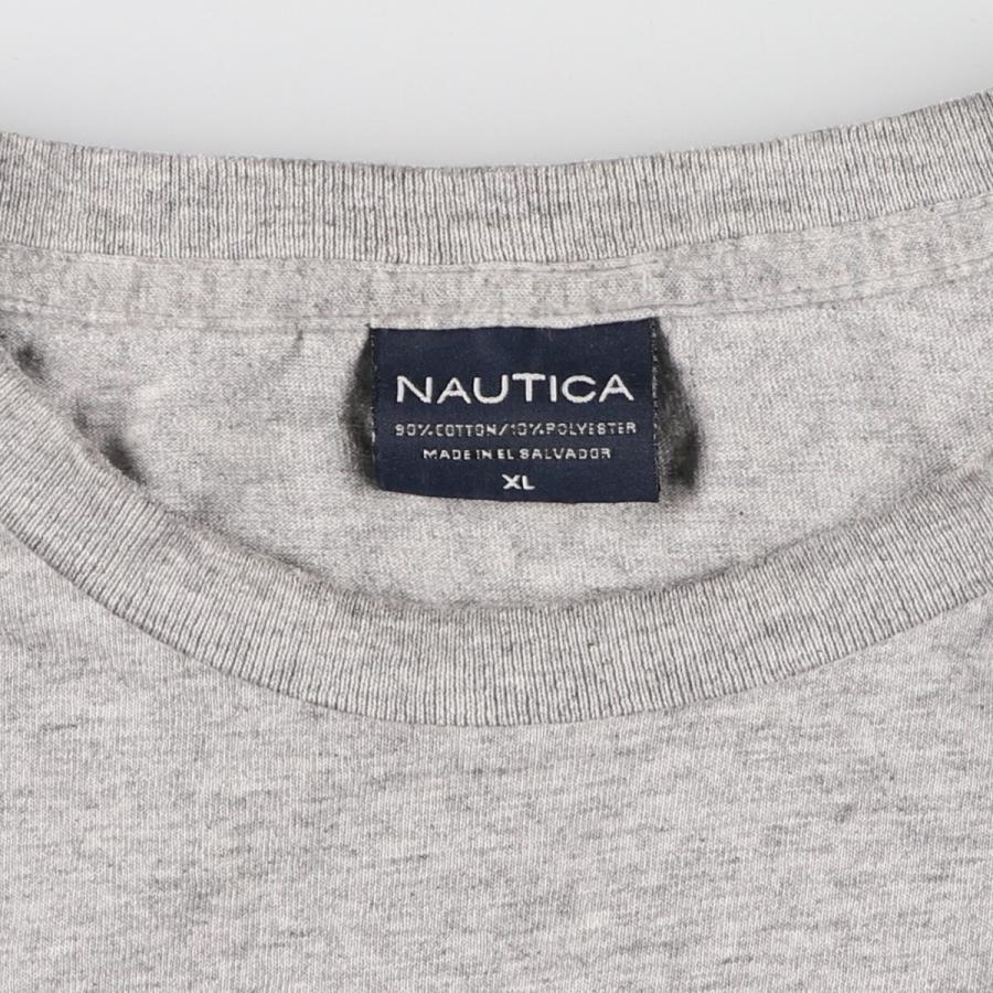 NAUTICA（ノーティカ） 古着 バックプリント 半袖 ワンポイントロゴT 