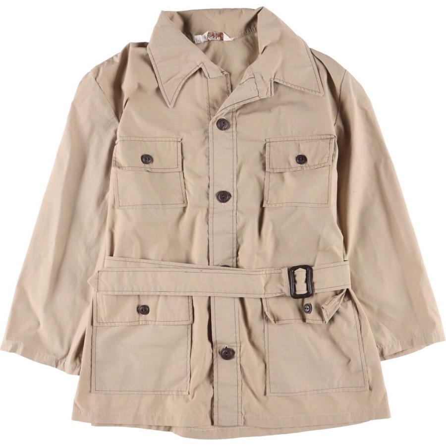古着 70年代 Montgomery Ward サファリジャケット メンズL