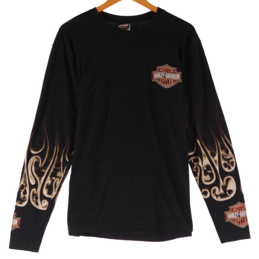 古着 ハーレーダビッドソン Harley-Davidson 袖プリント 両面プリント