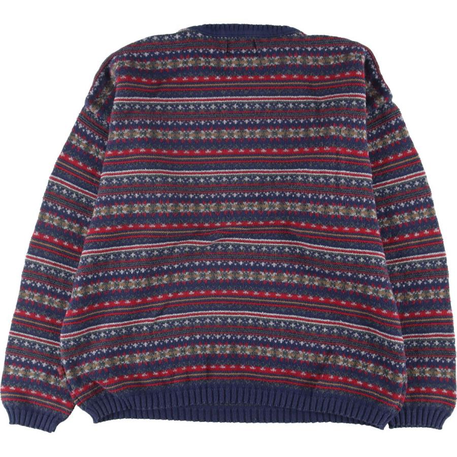 WOOLRICH（ウールリッチ） 古着 90年代 総柄 コットンニットセーター 