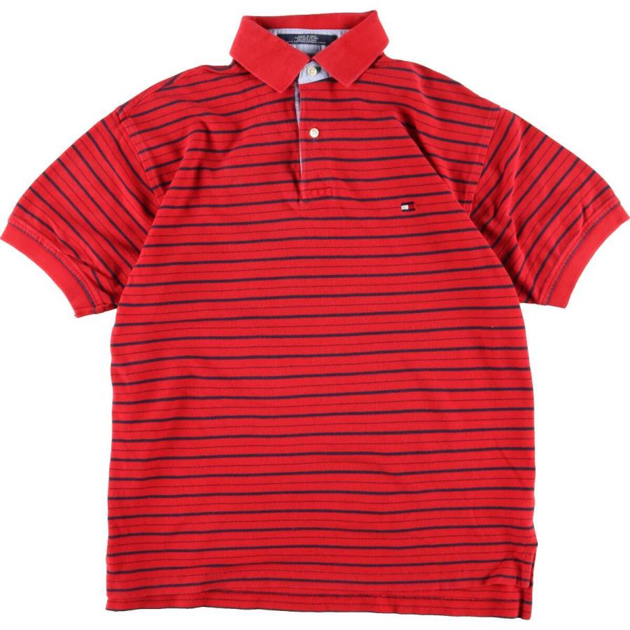 TOMMY HILFIGER（トミー・ヒルフィガー） 古着 半袖 ボーダー 