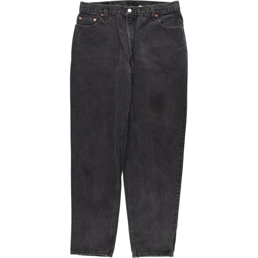 古着 90年代 リーバイス Levi's 550 RELAXED FIT TAPERED LEG ブラック