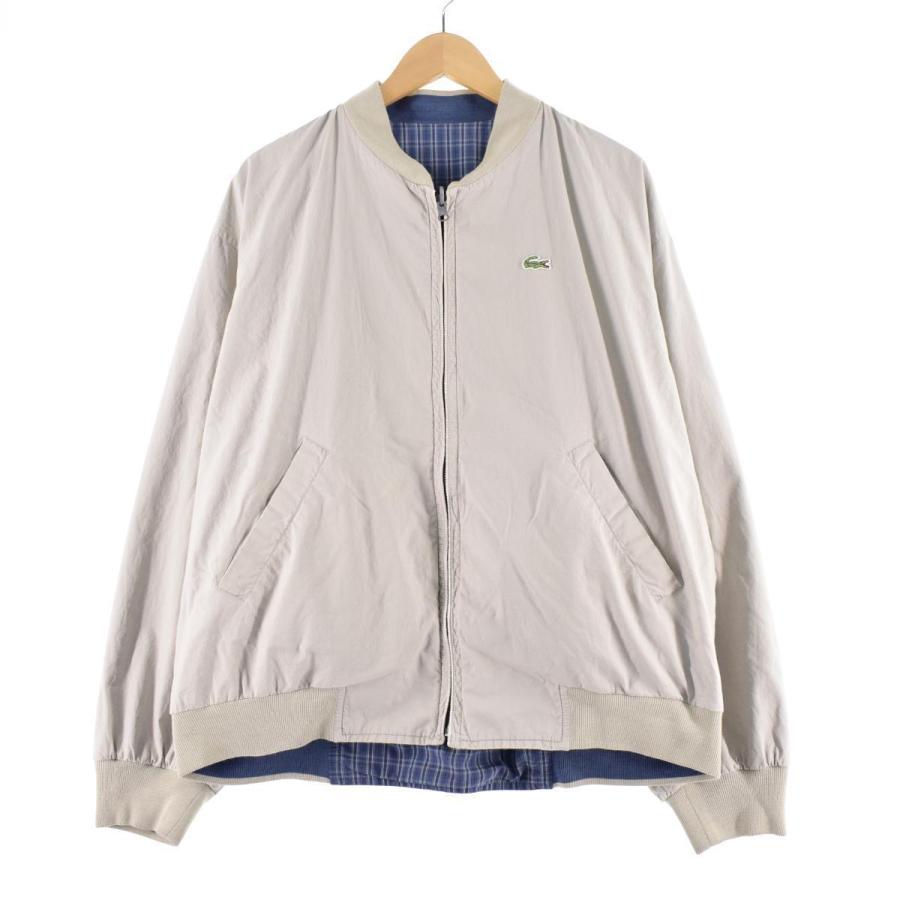 古着 ラコステ LACOSTE チェック柄 リバーシブル コットンブルゾン メンズL /eaa325843 :eaa325843:古着屋JAM -  通販 - Yahoo!ショッピング