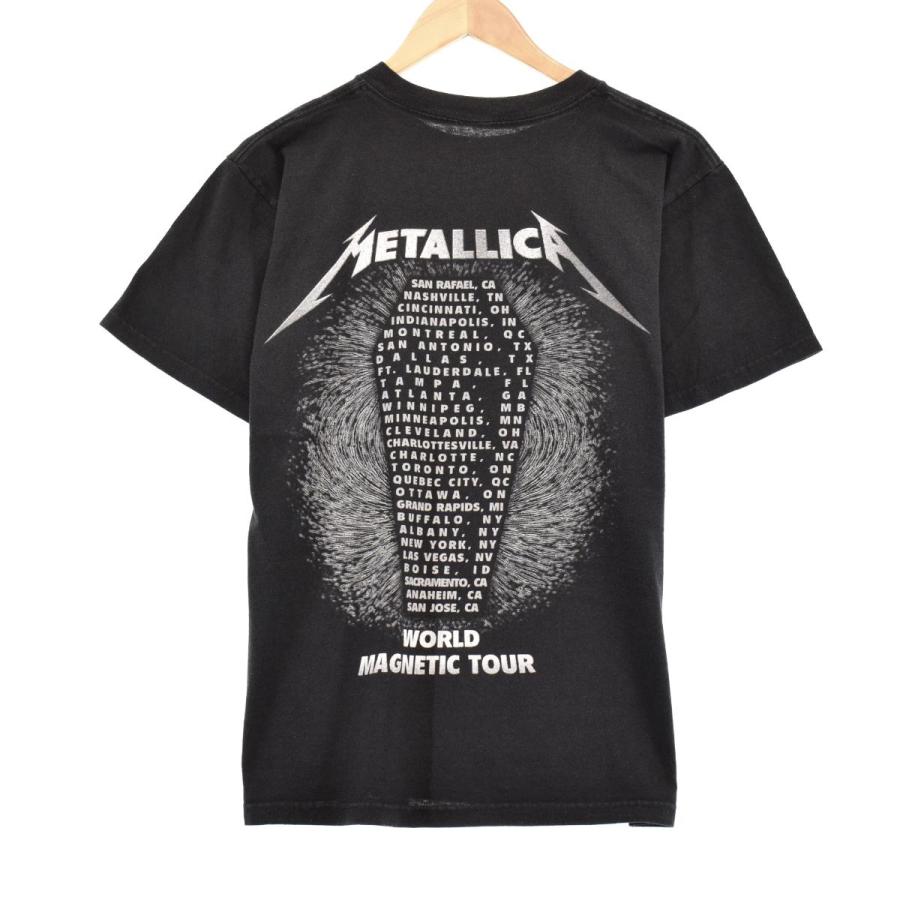 古着 METALLICA メタリカ WORLD MADNETIC TOUR バンドTシャツ