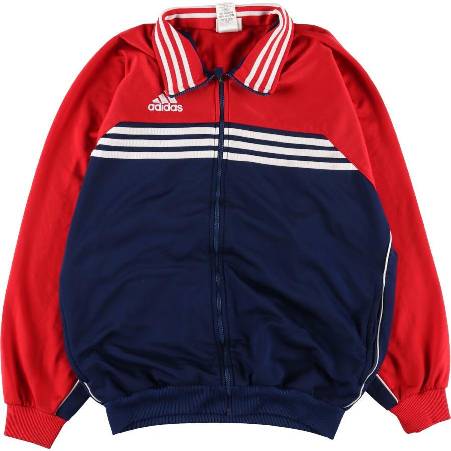 古着 90年代 アディダス adidas ジャージ トラックジャケット メンズXL