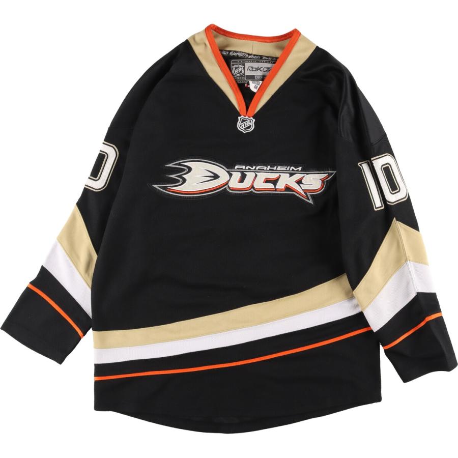 古着 リーボック Reebok NHL アナハイムダックス Vネック ナンバリング ゲームシャツ ホッケーシャツ カナダ製 メンズL /eaa333746 :eaa333746:古着屋JAM 通販 リーボック ホッケー NHL スポーツ ナンバー Tシャツ USA古着 半袖