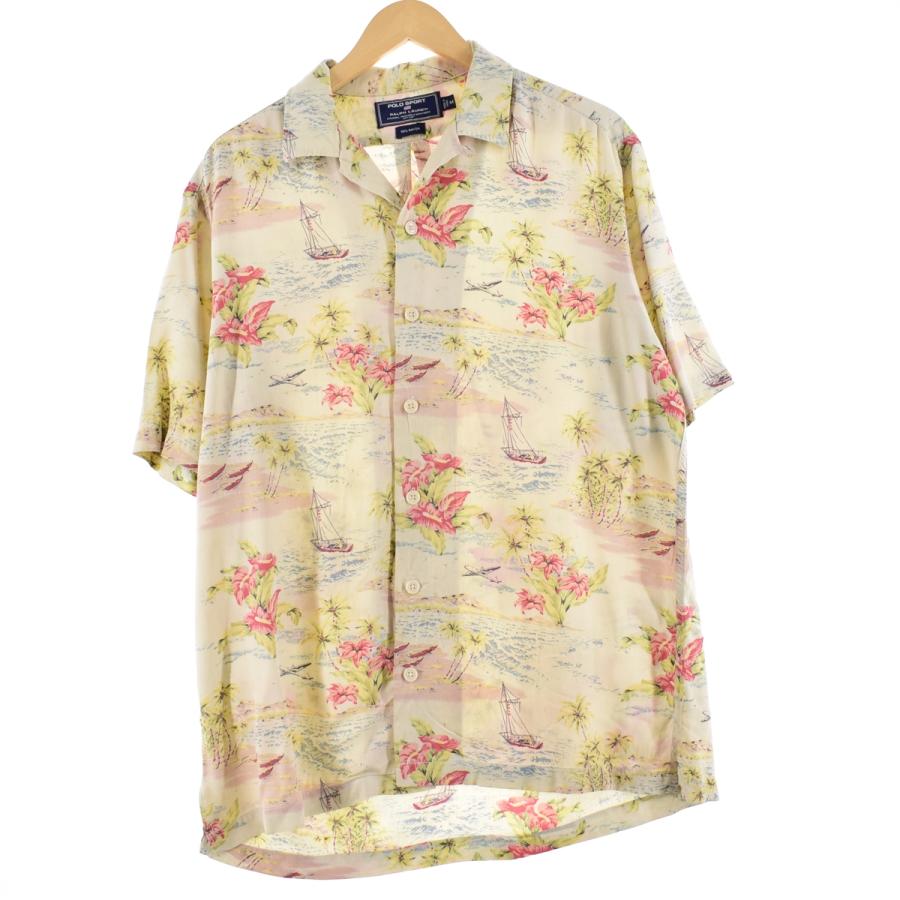 古着 ラルフローレン Ralph Lauren POLO SPORT ポロスポーツ 総柄