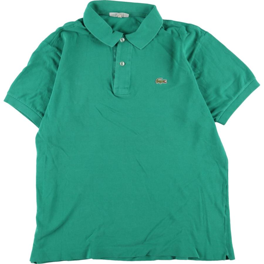 LACOSTE 古着 80年代 ラコステ CHEMISE フレンチラコステ 半袖 LACOSTE 古着 80年代 ラコステ CHEMISE フレンチラコステ 半袖